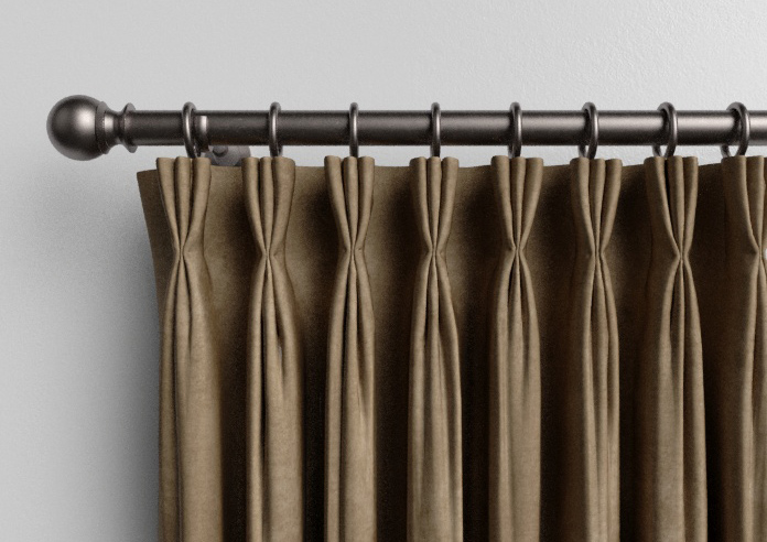 Faux Suede, Latte - Made to Measure Curtains - Image 11